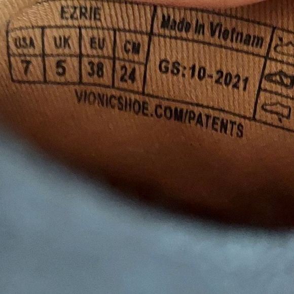 Vionic Black Chunky Sole Sneakers - Picture 10 of 10